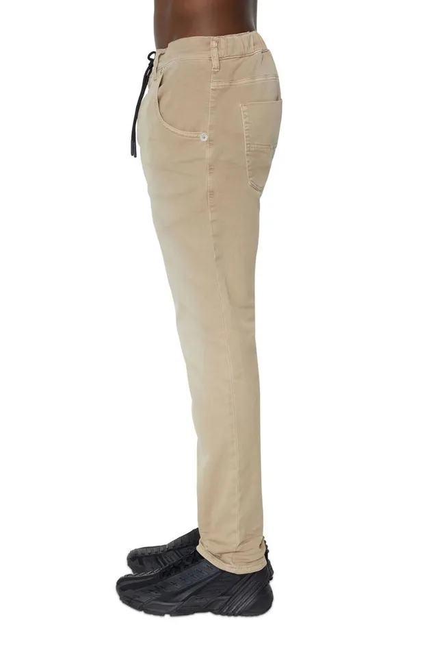 MenWomen Diesel Jeans Regular 2030 DKrooley Joggjeans 0670M Light Brown MenWomen Diesel Jeans Regular 2030 DKrooley Joggjeans 0670M Light Brown