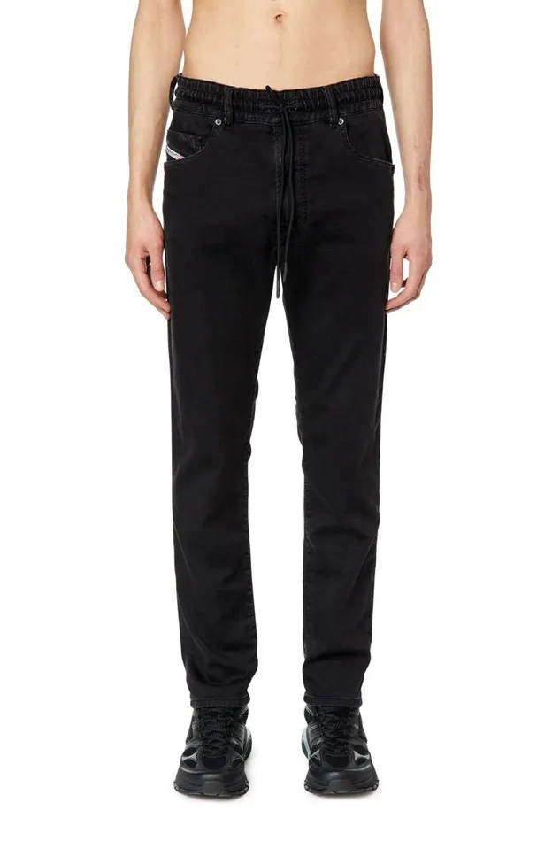MenWomen Diesel Jeans Tapered 2030 DKrooley Joggjeans 068DX Blackdark Grey MenWomen Diesel Jeans Tapered 2030 DKrooley Joggjeans 068DX Blackdark Grey