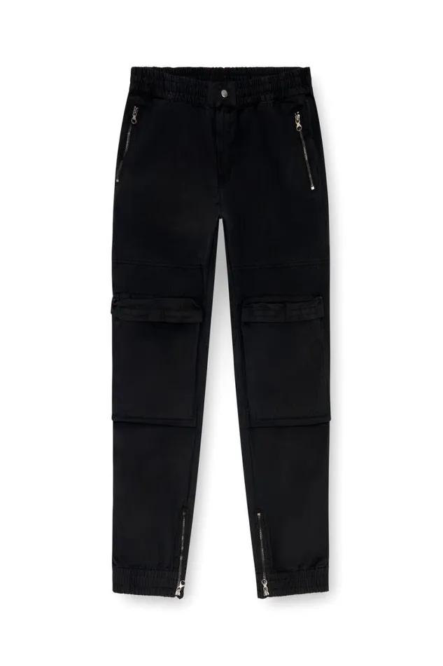 MenWomen Diesel Pants and Shorts PBEECK Black