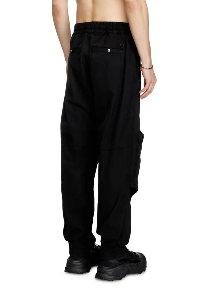 MenWomen Diesel Pants and Shorts PBEECK Black