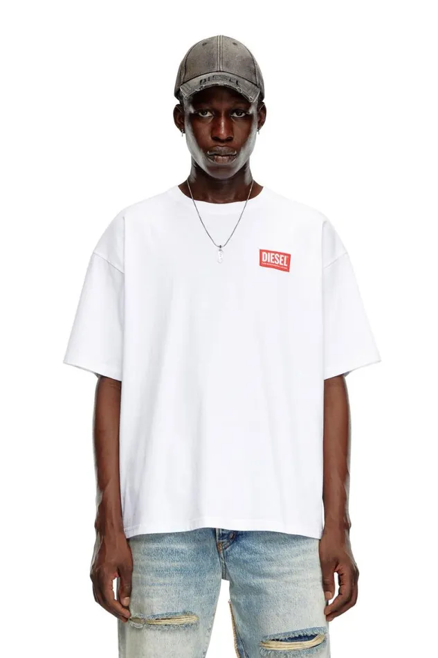 MenWomen Diesel TShirts and Polos TBOXTLAB White