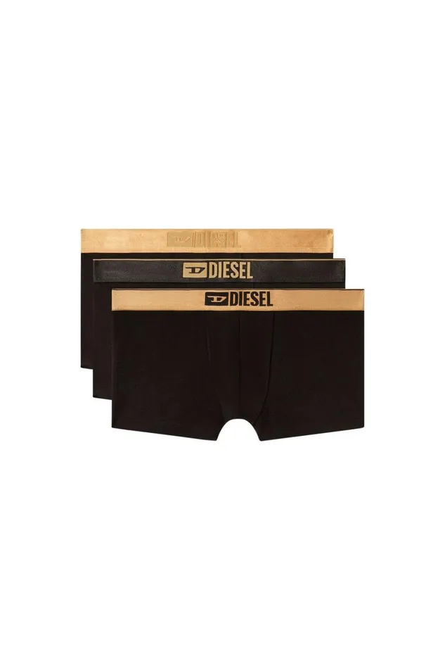 MenWomen Diesel Underwear DAMIENGFT3PACK Blackgold MenWomen Diesel Underwear DAMIENGFT3PACK Blackgold