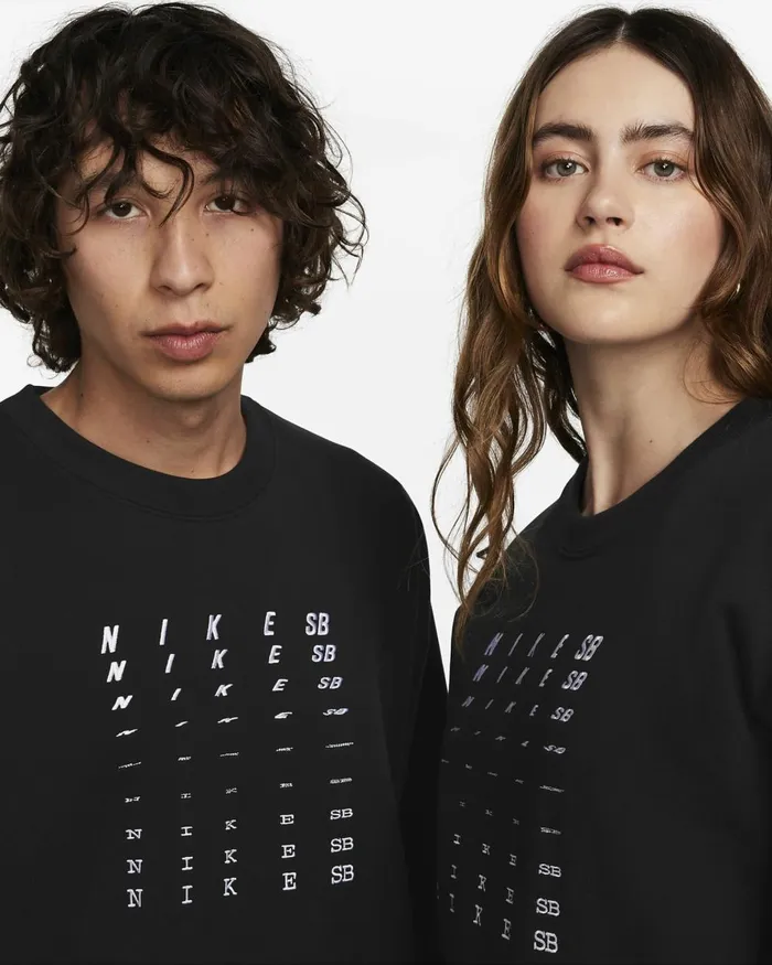 MenWomen Nike Hoodies And Sweatshirts SB Black