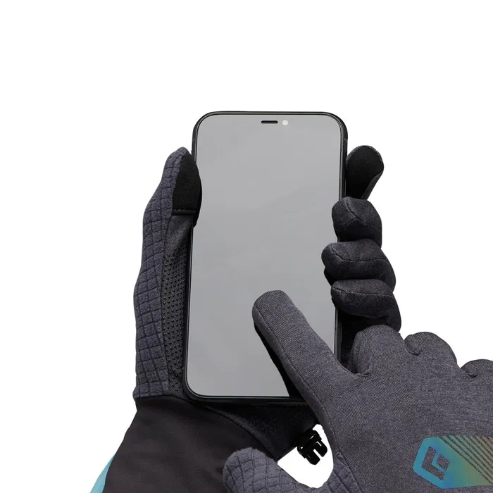MenWomen Running Gloves Black Diamond Deploy Wind Hood Gloves