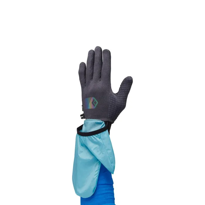 MenWomen Running Gloves Black Diamond Deploy Wind Hood Gloves