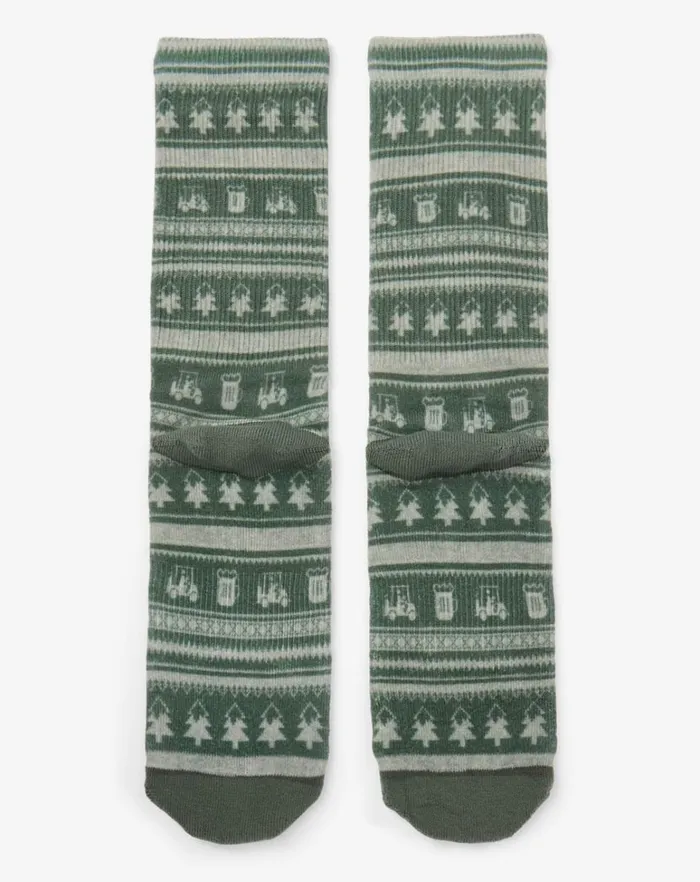 MenWomen Socks TravisMathew PASS THE GRAVY CREW SOCK Laurel