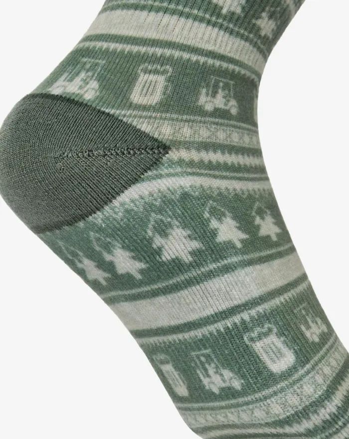 MenWomen Socks TravisMathew PASS THE GRAVY CREW SOCK Laurel