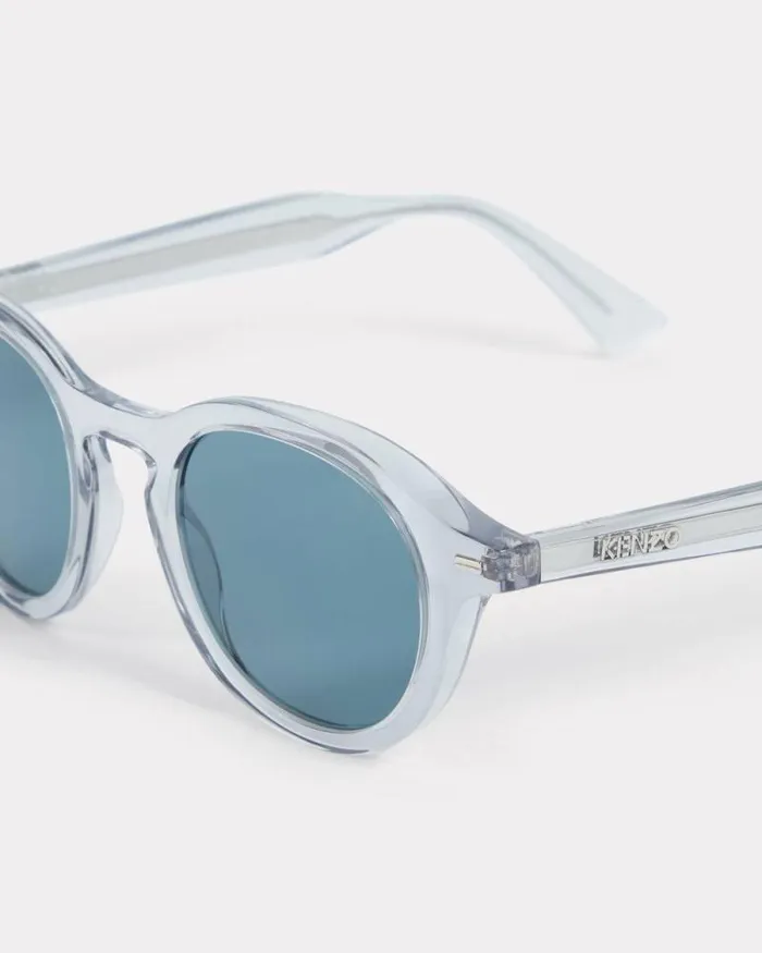 MenWomen Unisex Sunglasses Silver Kenzo Sunglasses
