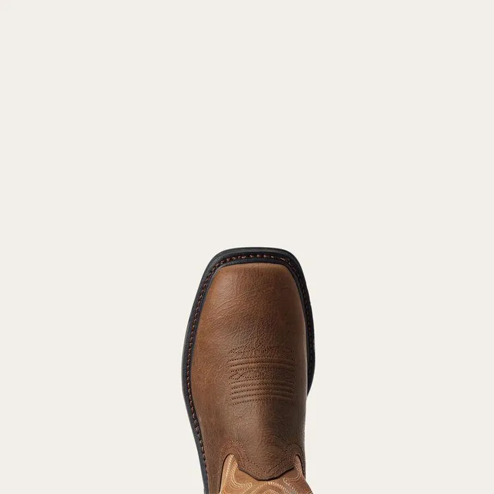 Men Work Boots Ariat Big Rig Work Boot Rye Brown