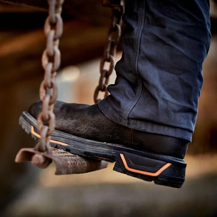 Men Work Boots Ariat Big Rig Work Boot Rye Brown