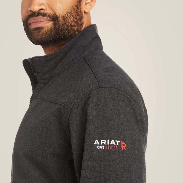 Men Workwear Ariat FR Vernon Jacket Black Men Workwear Ariat FR Vernon Jacket Black