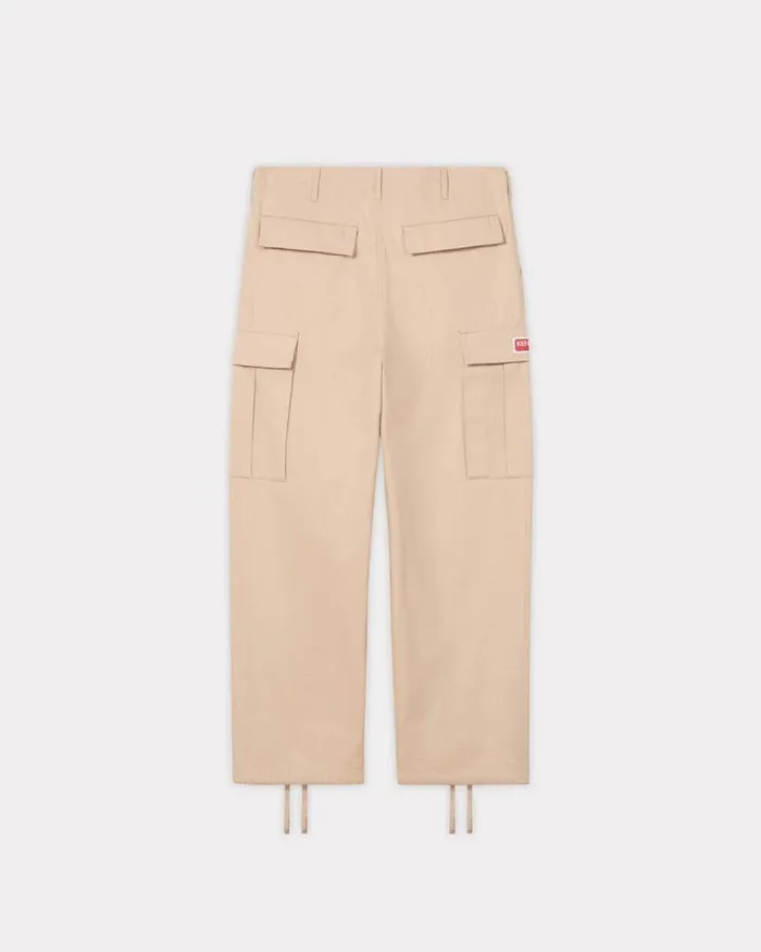 Men Workwear Cargo Pants Beige Kenzo Pants And Shorts