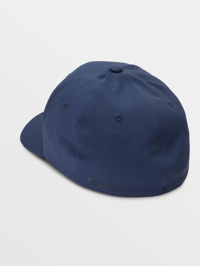 Mens Hats and Beanies Volcom Stone Tech Flexfit Delta Hat 8211 Navy