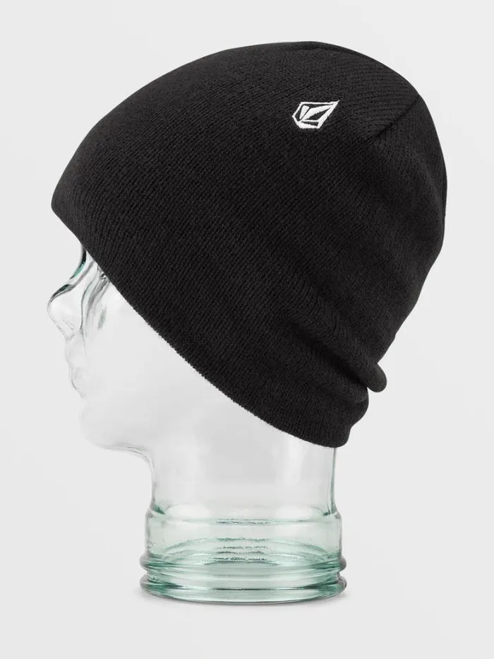 Mens Hats and Beanies Volcom VCo Skull Beanie 8211 Black