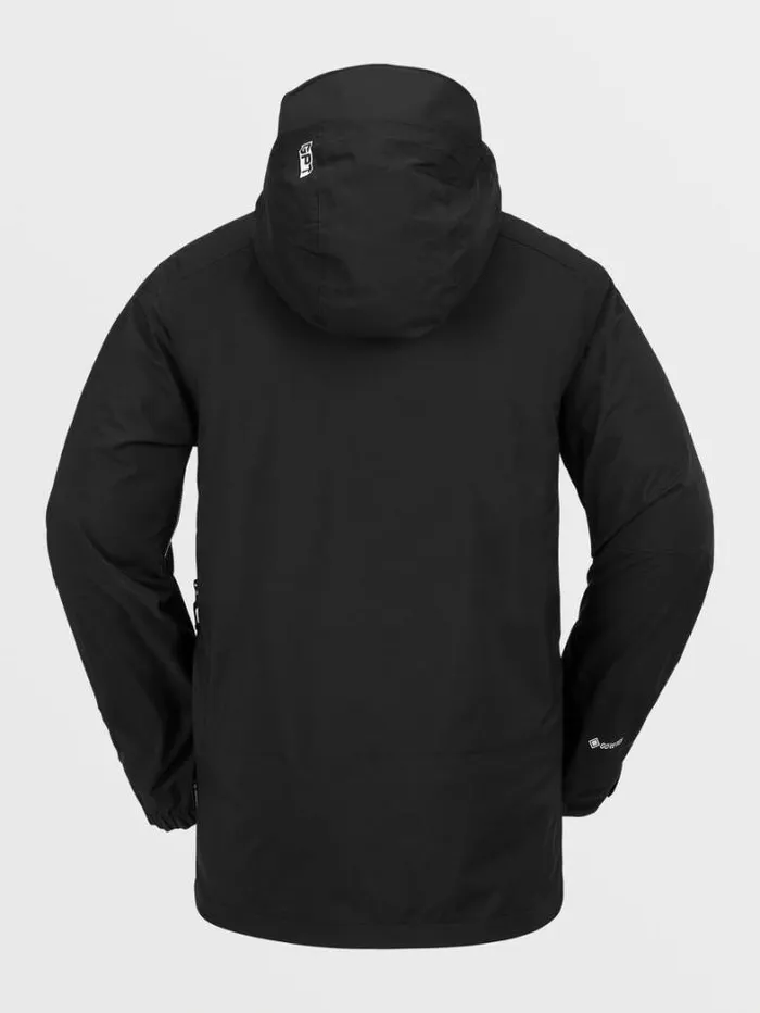 Mens Jackets Volcom Guide GoreTex Jacket 8211 Black