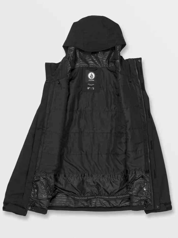 Mens Jackets Volcom VCo Op Insulated Jacket 8211 Black