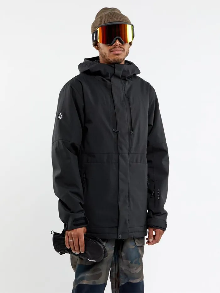 Mens Jackets Volcom VCo Op Insulated Jacket 8211 Black