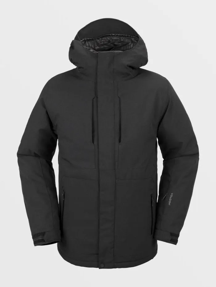 Mens Jackets Volcom VCo Op Insulated Jacket 8211 Black