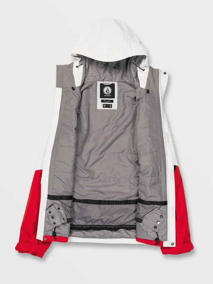Mens Jackets Volcom Vcolp Jacket 8211 Ice