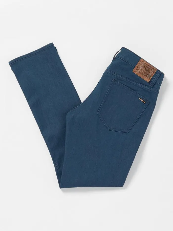 Mens Jeans Volcom Vorta Slim Fit Jeans 8211 High Time Blue
