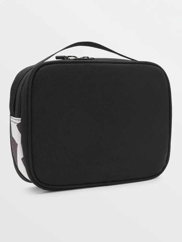 MensKids Bags and Backpacks Volcom Sid Licious Lunchkit 8211 BlackWhite