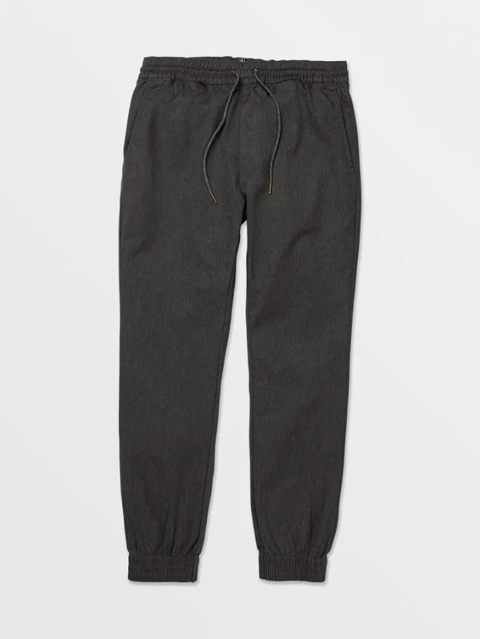Mens Pants Volcom Frickin Slim Joggers 8211 Charcoal Heather