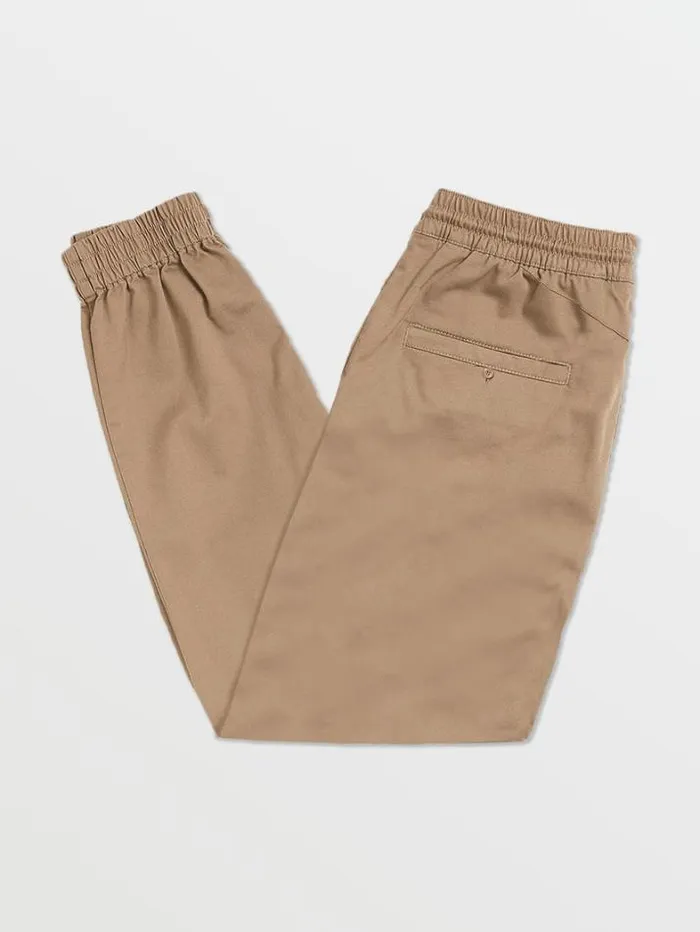 Mens Pants Volcom Frickin Slim Joggers 8211 Khaki