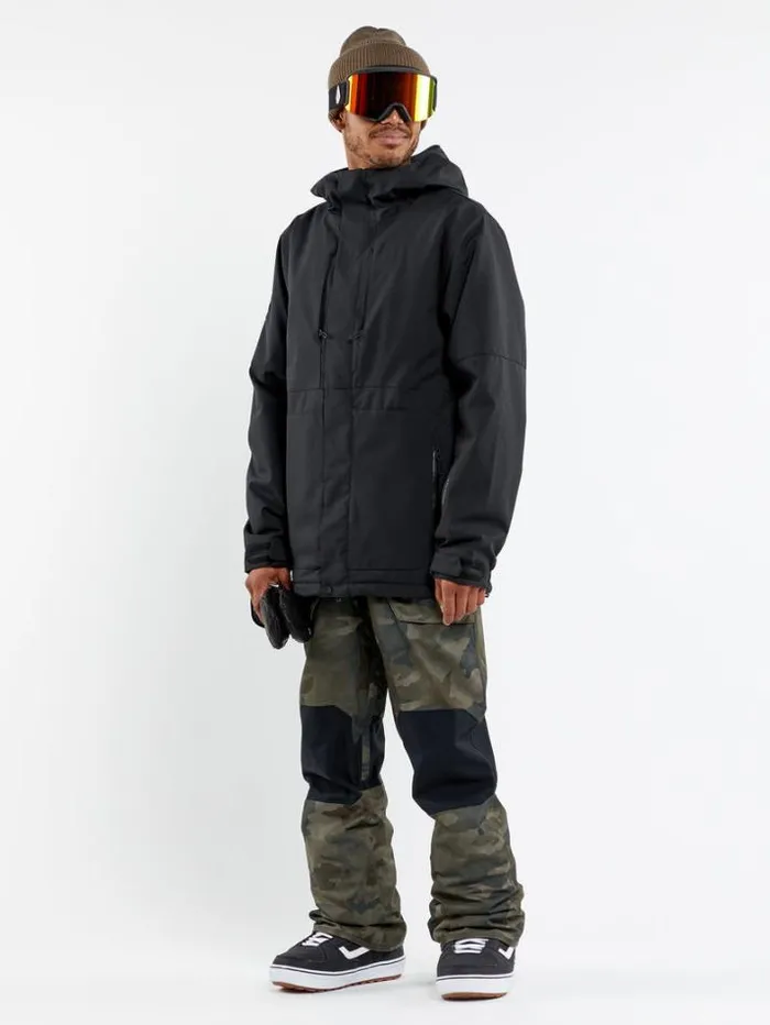 Mens Pants Volcom Roan Bib Overalls 8211 Cloudwash Camo