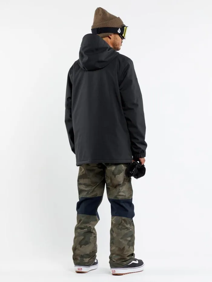 Mens Pants Volcom Roan Bib Overalls 8211 Cloudwash Camo