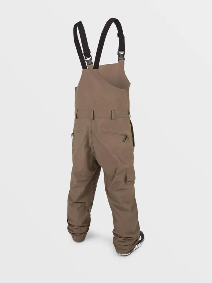 Mens Pants Volcom VCo Sparta Bib Overall 8211 Teak