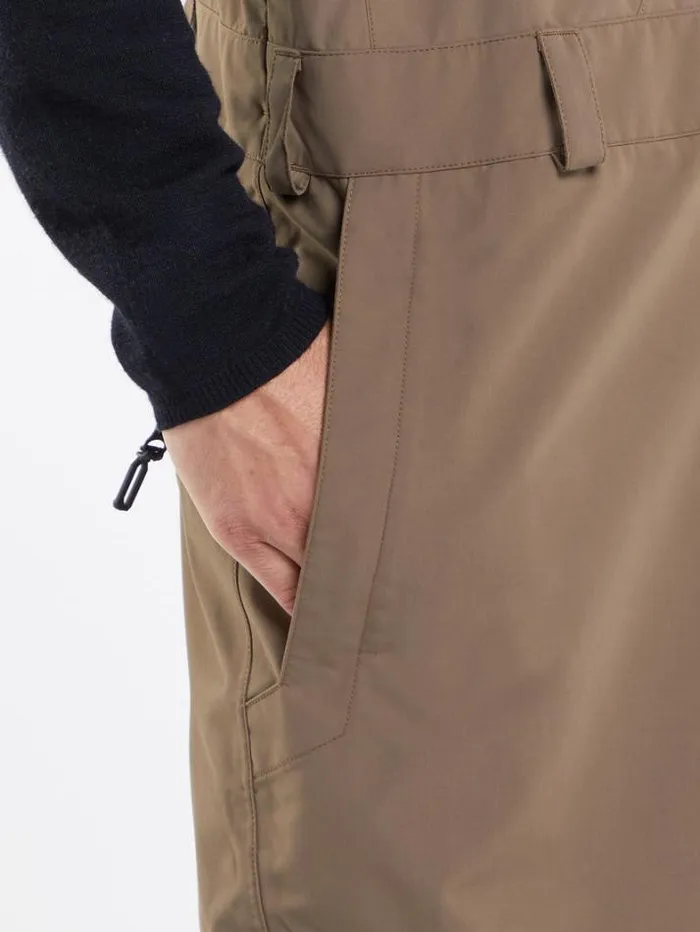 Mens Pants Volcom VCo Sparta Bib Overall 8211 Teak