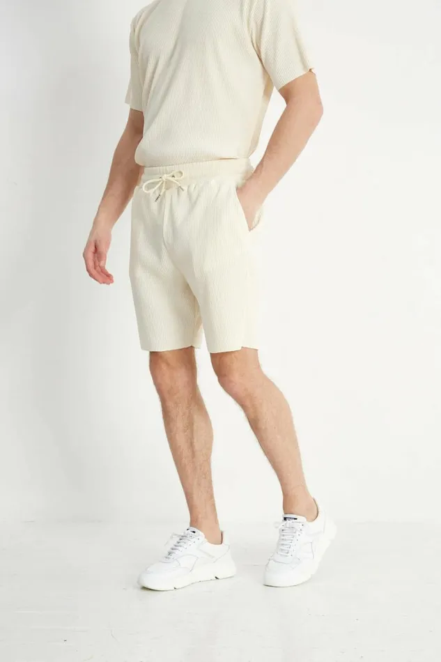 Mens Renoir Twin Set Shorts 8211 Cream Jameson Carter Twin Sets