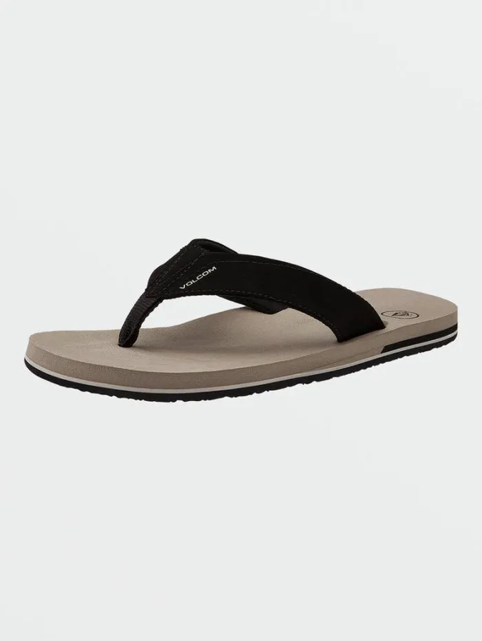 Mens Sandals Volcom Victor Sandals 8211 Khaki