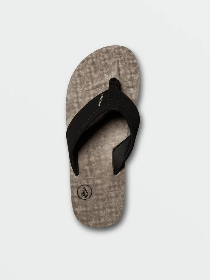 Mens Sandals Volcom Victor Sandals 8211 Khaki
