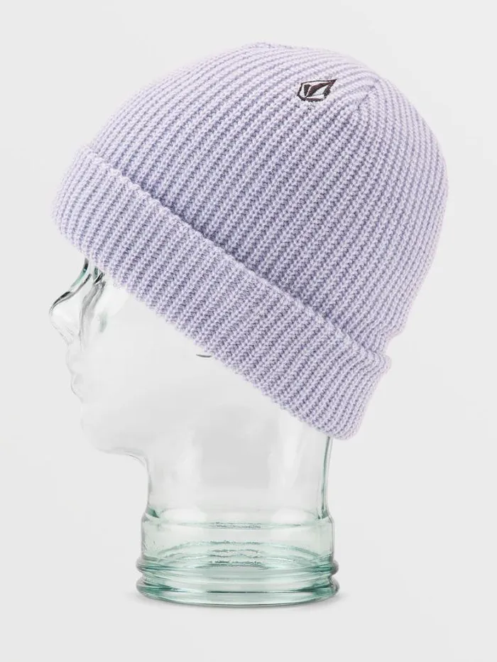 MensWomens Hats and Beanies Volcom Sweep Beanie 8211 Lilac Ash