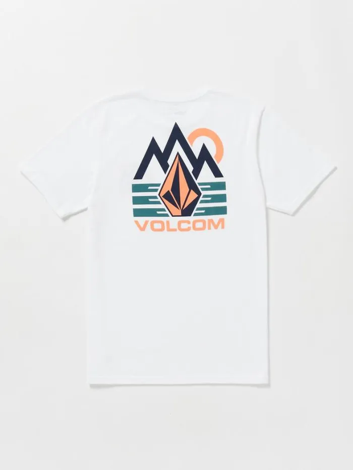 MensWomens TShirts and Tanks Volcom Mountain Stone Tech Short Sleeve Tee 8211 White
