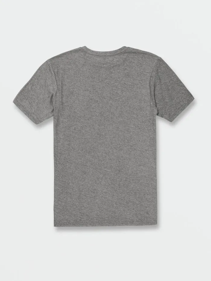 MensWomensWorkwear Mountain Biking Volcom Euroslash Tech Short Sleeve Tee 8211 Charcoal Heather