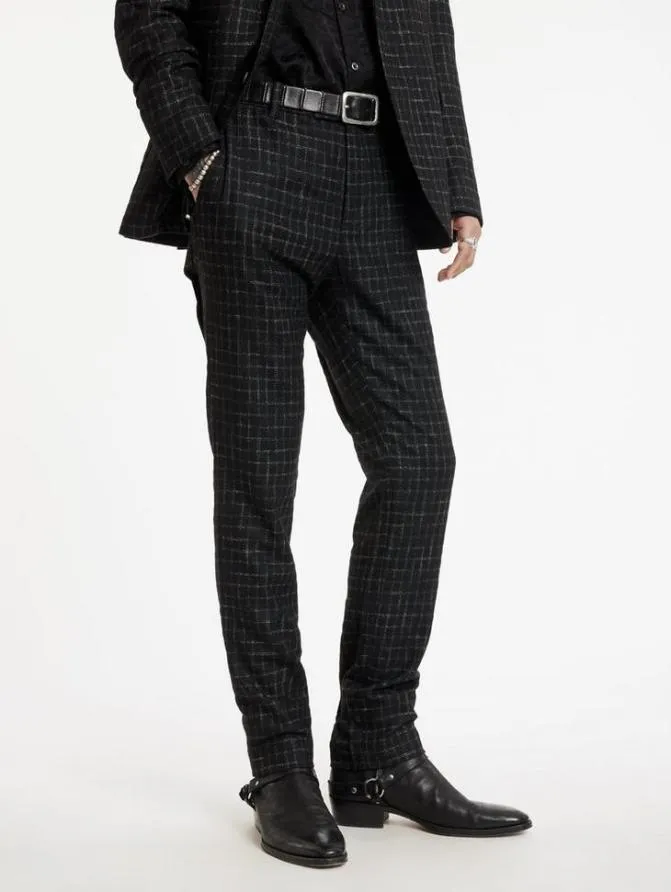 MERCER PANTS Black Clothing John Varvatos Dress Pants