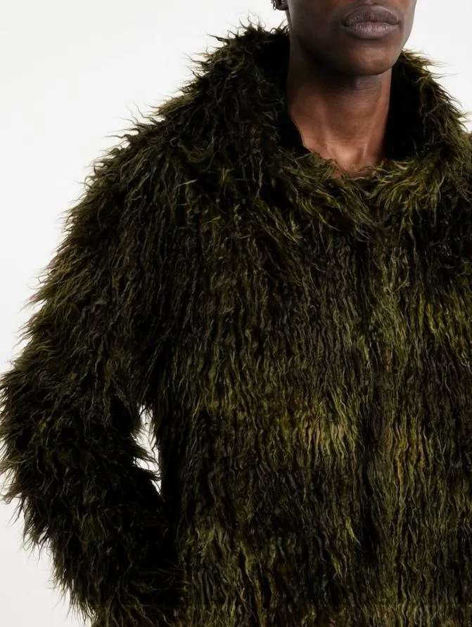 MESQUITA CARDIGAN Dark Moss Clothing John Varvatos Sweaters