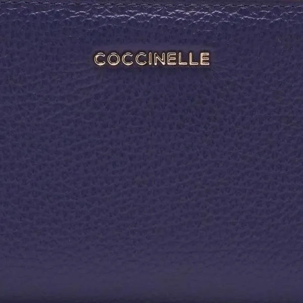Metallic Tricolor Royrosewolamb Women Coccinelle Wallets and Small Leather Goods