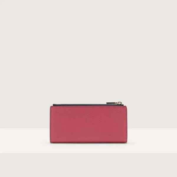 Metallic Tricolor Royrosewolamb Women Coccinelle Wallets and Small Leather Goods