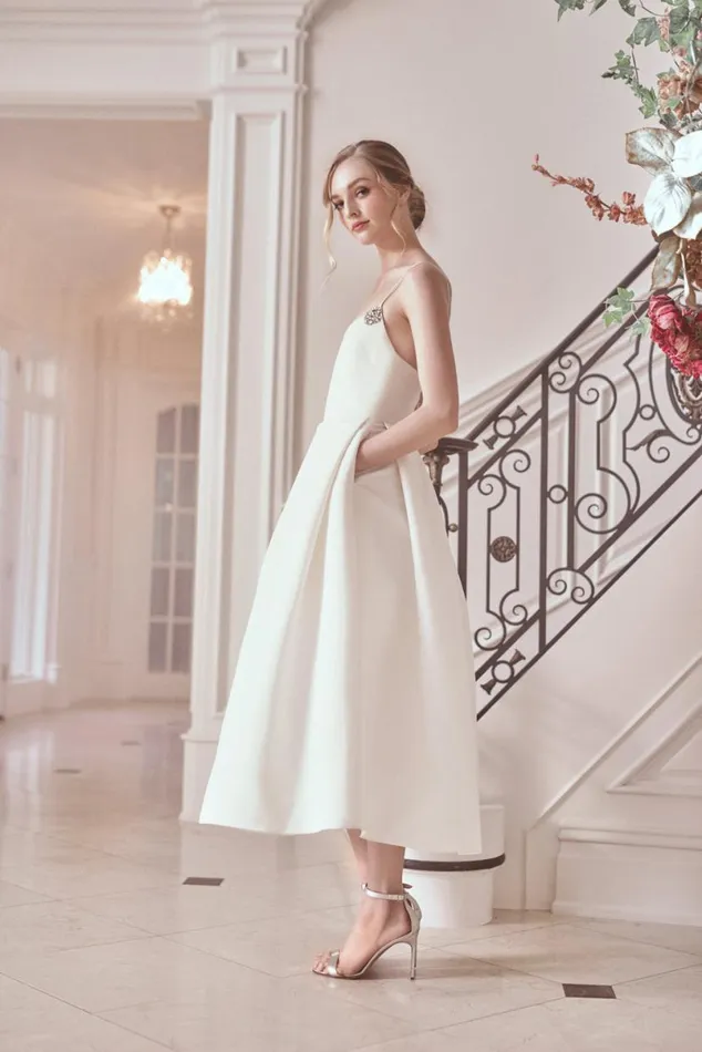 Midi Women Sachin and Babi Audra Dress 8211 Ivory