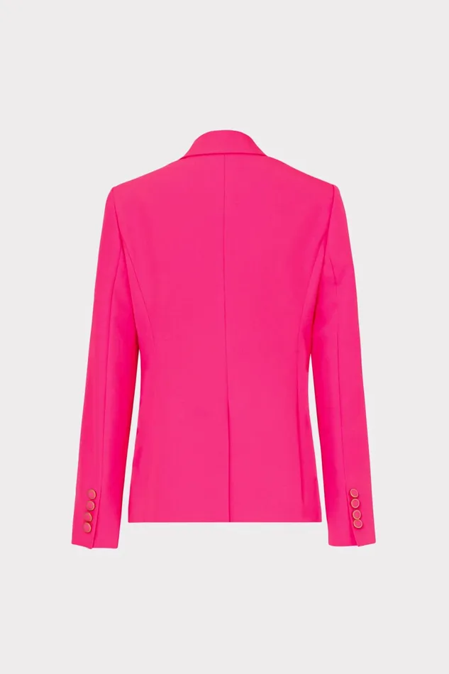 Milly Avery Cady Blazer Milly Pink Women Blazers