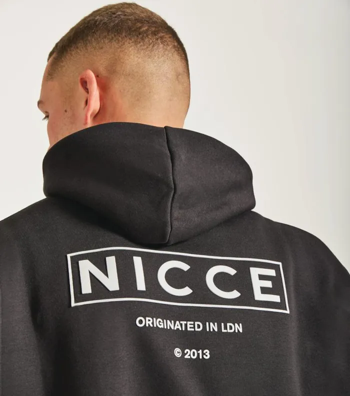 NICCE Tracksuit Sets Mens NICCE OG13 Hoodie and Jogger Tracksuit Set Black