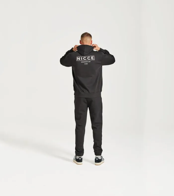 NICCE Tracksuit Sets Mens NICCE OG13 Hoodie and Jogger Tracksuit Set Black