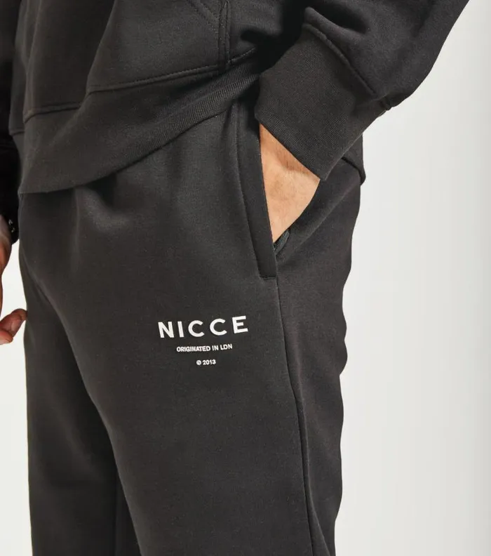 NICCE Tracksuit Sets Mens NICCE OG13 Hoodie and Jogger Tracksuit Set Black
