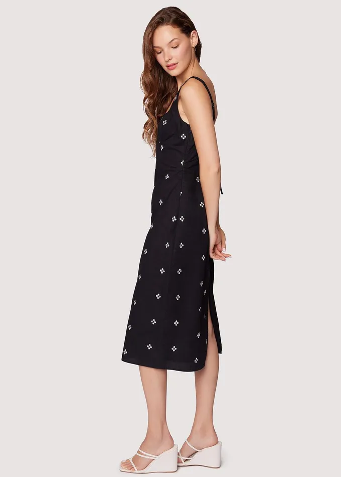 Nightshade Midi Dress Blackwhite Women Lost Wander Dresses