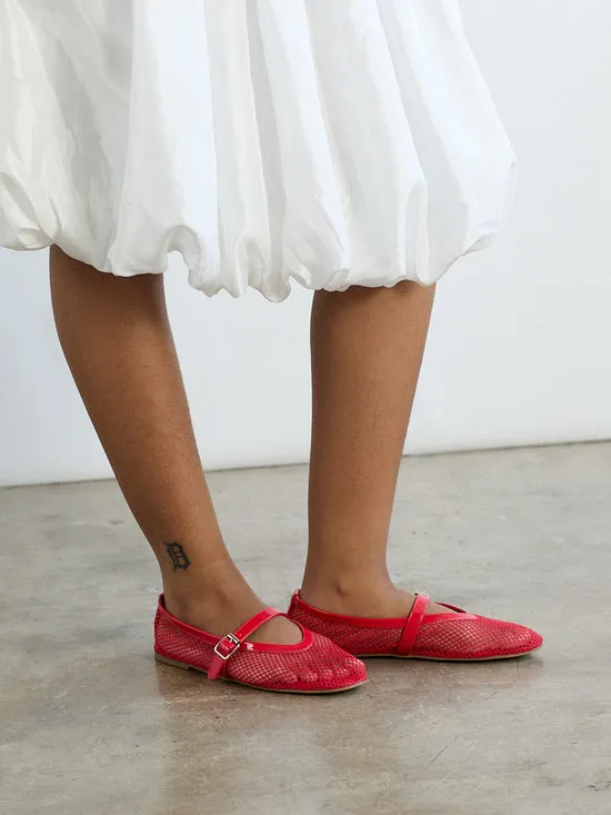 Nolita Mesh Mary Jane Red Women Shoes Lisa Says Gah Nolita Mesh Mary Jane Red Women Shoes Lisa Says Gah