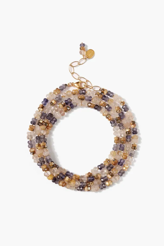 Odyssey Naked Wrap Bracelet Iolite Women Chan Luu Bracelets