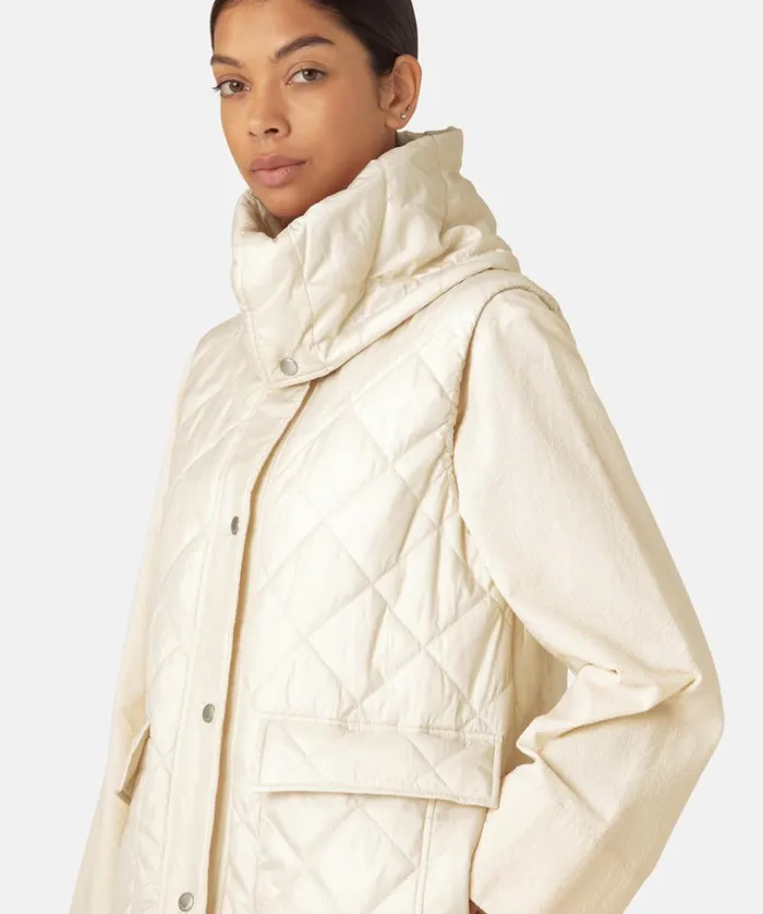 Padded Vest 8211 Whitecap Outerwear Ilse Jacobsen All Jackets And Coats